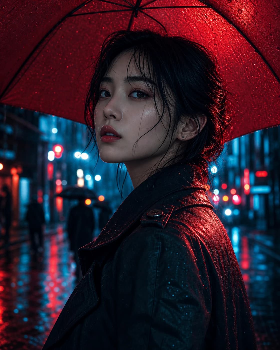 Neon Noir style